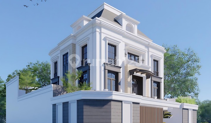 Rumah Baru Indent Mewah Pondok Indah dengan Lift dan Kolam Renang