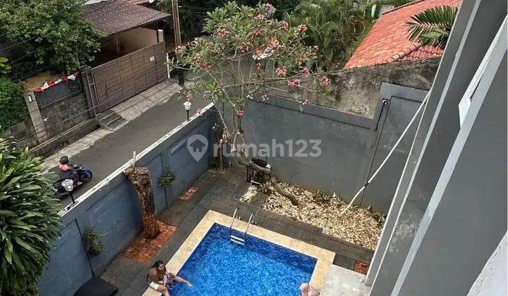 Rumah Bangka Open Space 3 Lantai Luas Bebas Banjir + Kolam Renang 2