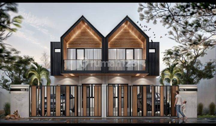 2 Unit Rumah Baru On Progress 2 Lantai Murah Harga Start 850 Juta 1