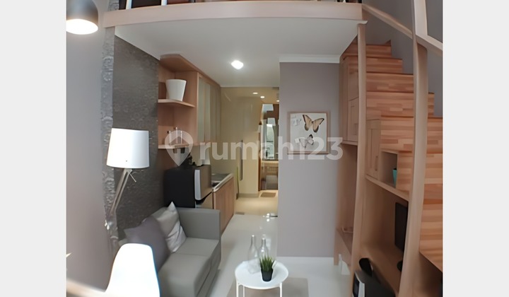 Apartemen Studio Loft Apple 1 Condovilla Full Furnished Siap Huni
