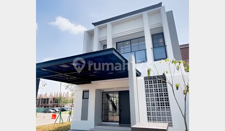 Rumah Baru Cluster BSD Semi Furnished Kawasan Tenang Nyaman Asri