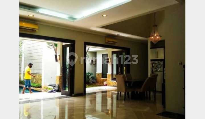 Luxury House in East Kemang Semi Furnished Ready to Live In + Swimming Pool 2