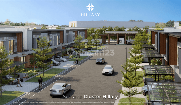 Rumah Baru, Unit Terbatas di Cluster Hillary Summarecon Bandung 2