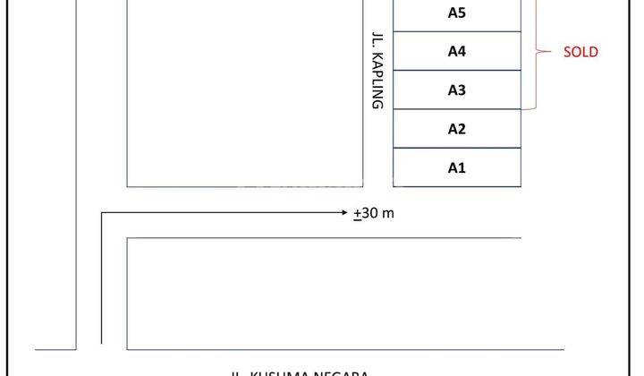 Sayap Kusumanegara dijual cepat tanah Kavling siap bangun strategis di tengah kota 2