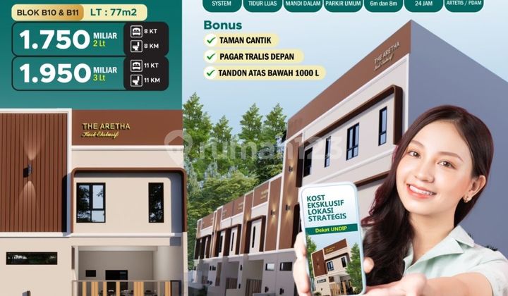 Rumah Kos Ring 1 Tembalang Undip,sangat strategis di Mulawarman