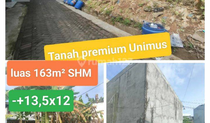 Dijual kavling premium unimus kedungmundu dkt RS Unimus 2