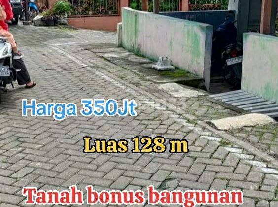 Jual tanah 
Bonus bangunan diperumnas Banyumanik  1