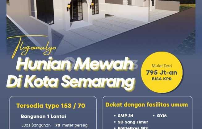 Rumah Modern Minimalis Tlogomulyo Pedurungan 1