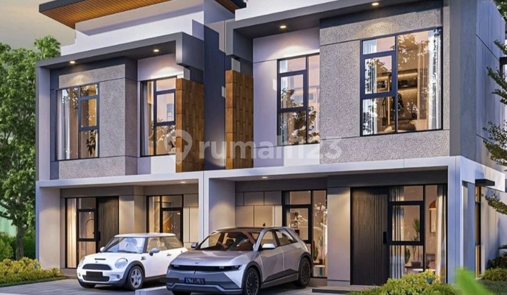 Rumah Ala Resort di Ciputat Akses Cepat ke Jaksel & Stasiun MRT 2