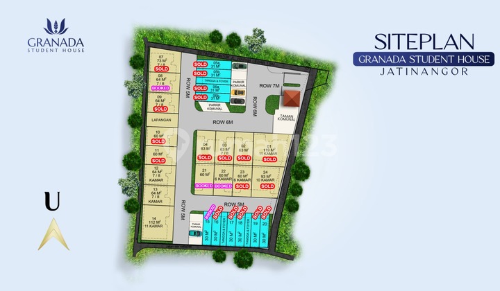 Penghabisan Unit! Rumah Kost Exclusive Di Golden Ring Jatinangor 2