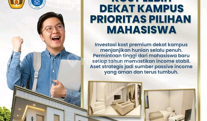 Rumah Kos di Kawasan Pendidikan Cocok untuk Investasi Rumah Bagus SHM di Jatinangor 2