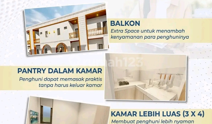 Rumah Kos untuk Investasi SHM 2