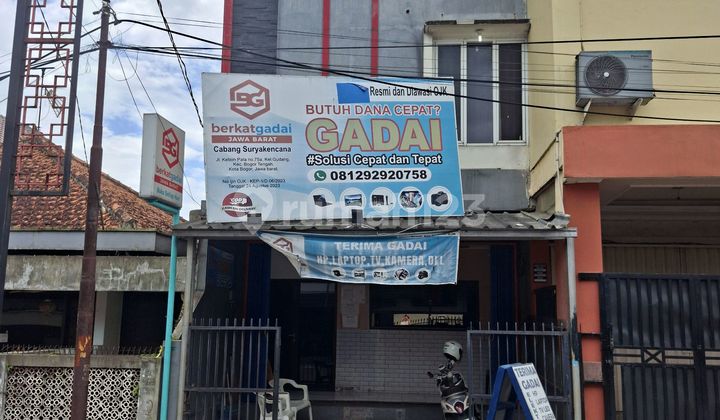 Ruko Ramai Strategis di Kampung Cincau Dekat Suryakencana Bogor