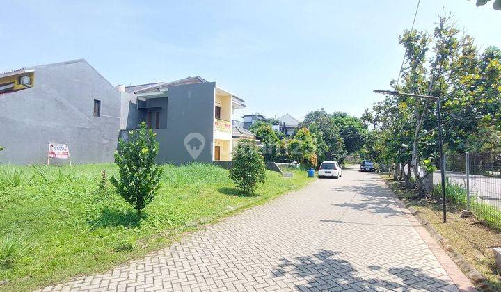 tampak depan kavling di bogor hook cluster