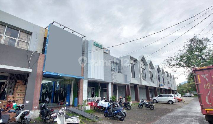 tampak depan ruko di bogor 2 lantai