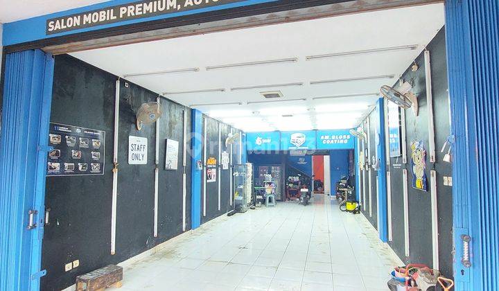 tampak depan ruko di bogor 2 lantai