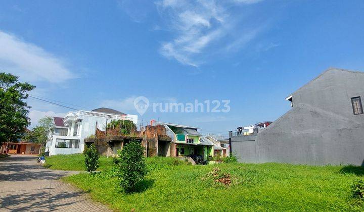 tampak depan tanah di bogor hook cluster