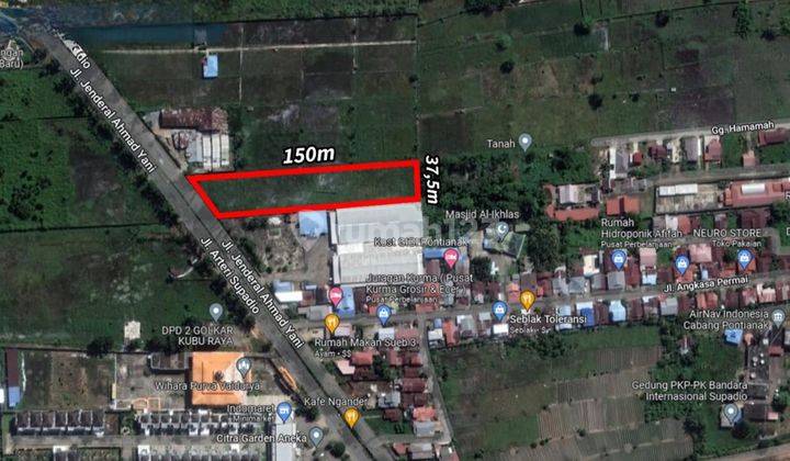 Dijual Kavling Commercial di Jl Ahmad Yani 2 Kubu Raya, Pontianak 1