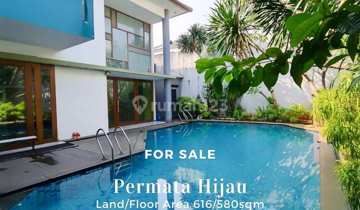 For Sale Rumah 5 Kamar Permata Hijau Jakarta. 1