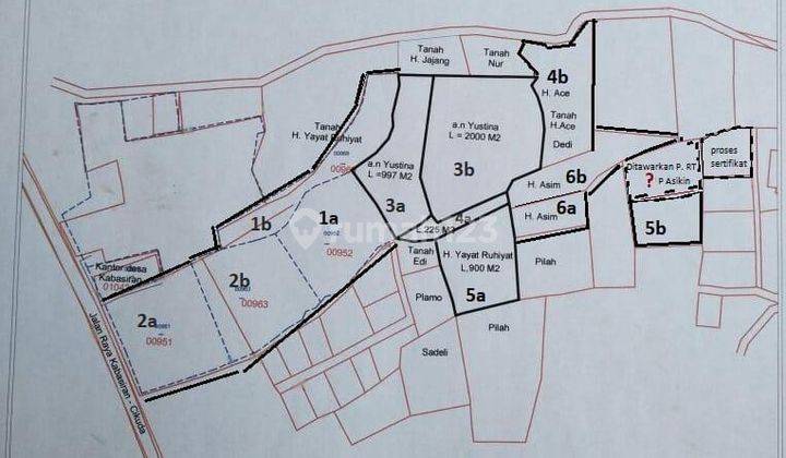 Tanah 1.2ha SHM Dkt Stasiun Strategis di Parung Panjang 1