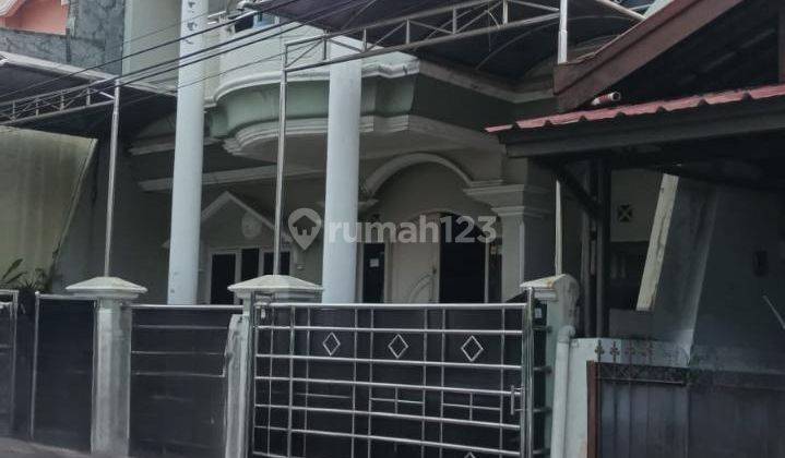 Rumah 2 Lantai SHM Siap Huni,luas Tanah 200 M,luas Bangunan 250 M,kamar Tidur 5+1,kamar Mandi 3+1 Hadap Barat Di Pondok Kelapa Jakarta Timur 1