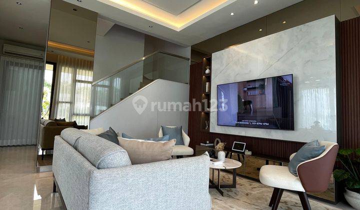 Hunian Dengan View Bukit Dilingkungan Asri Konsep Minimalis Dalam Cluster Eksclusive Modern Lt 120 M2,lb 178 M2,kt 4+1,km 5+1 ,di Kawasan Sentul Bogor 2