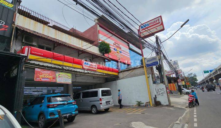 RUKO GANDENG 2,5 LANTAI,LOKASI STRATEGIS UNTUK USAHA CAFE,MINIMARKET,RUMAH MAKAN,KANTOR,BILIAR, LT 209 M,LB 450 M,LISTRIK 23,000 DAN 2,200 WATT ADA BASEMENTNYA,LOKASI DEKAT DEALER DAN BANK BCA DI KALIMALANG JAKARTA TIMUR 1