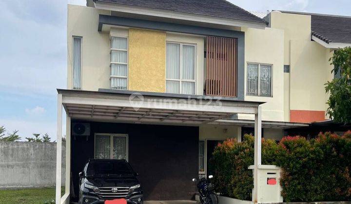 Rumah Bagus 2 Lantai Semi Furnish Di Cluster Samata Lt 180 M²(9x20),lb 260 M²,kt 5,km 4 Dekat Summarecon Crown Gading,harapan Indah Bekasi 1