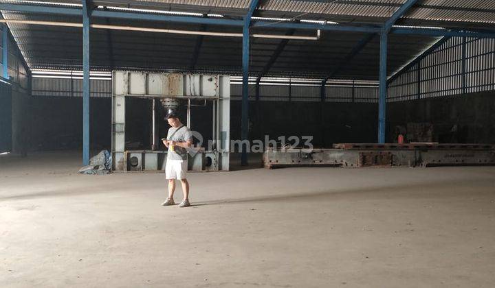 Gudang Siap Pakai Di Cikiwul Bantar Gebang Lt 2500 M,lb 1300 M Row Jalan Depan Gudang Akses Kontainer 40 Fett Di Bantar Gebang Bekasi 2