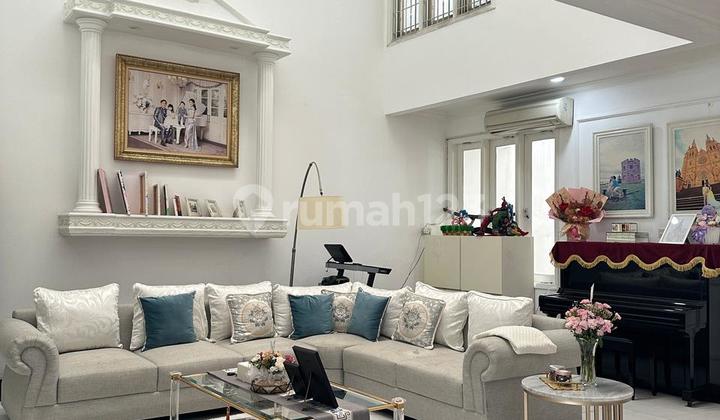 Rumah Mewah Harga Murah 2Lt Siap Huni Semi Furnish di Green Garden Jakarta Barat 2