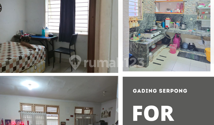 Dijual Murah Rumah Cluster Beryl gading serpong lokasi Bagus