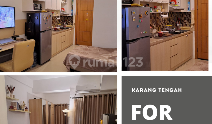 Dijual apartment studio full furnish The NEST Karang Tengah 
