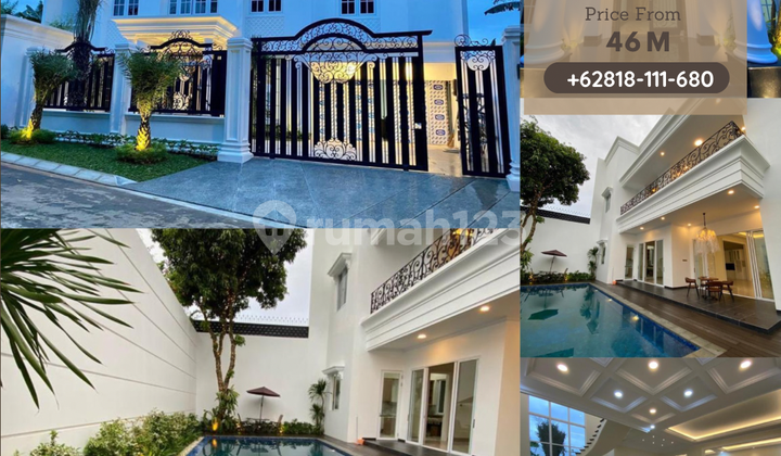 Dijual Rumah Baru Mewah Pondok Indah Jakarta Selatan