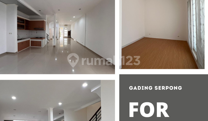 For Rent: Ready-to-Occupy Topaz Cluster House in Gading Serpong