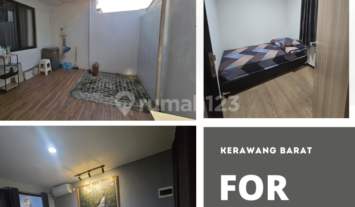 Disewakan RUmah Cantik Siap Huni Cluster Rolling Hills - kerawang Barat  1