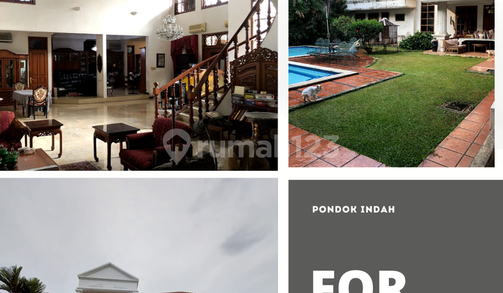 Dijual Rumah Besar di Pondok Indah Jaksel