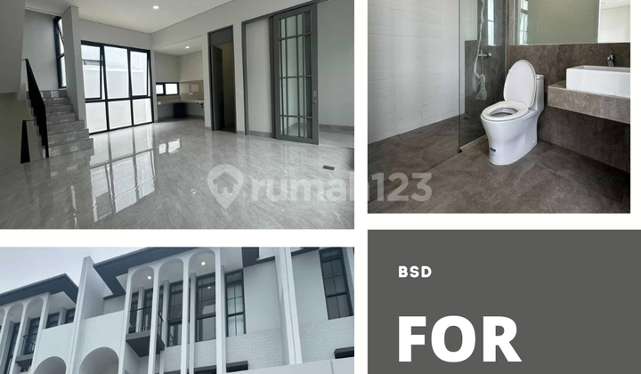 Disewa‼️ Rumah Baru di Aether Greenwich Park BSD