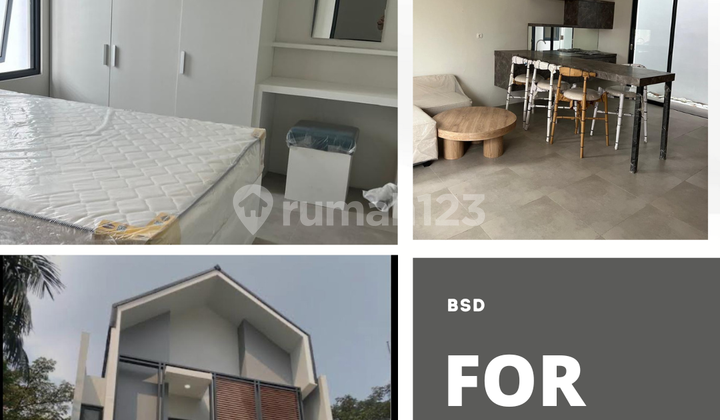 Dijual rumah full furnished Myza Cozmo House BSD