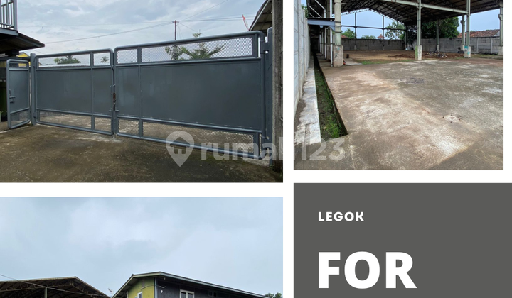 Dijual  TANAH + GUDANG  LEGOK - 1.104 m² 
