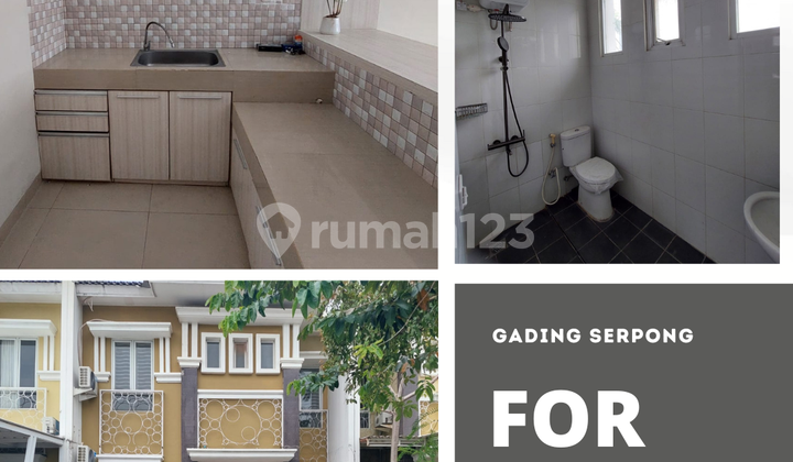 FOR RENT Fiordini Cluster - Illago Gading Serpong
