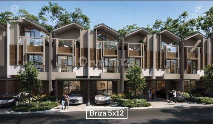 Rumah Baru Premium Attic Di Summarecon Tangerang View Danau 1