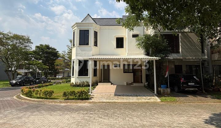 Rumah Baru Hook Dijual Semi Furnished di Bsd Eminent, 5,5 M Nego