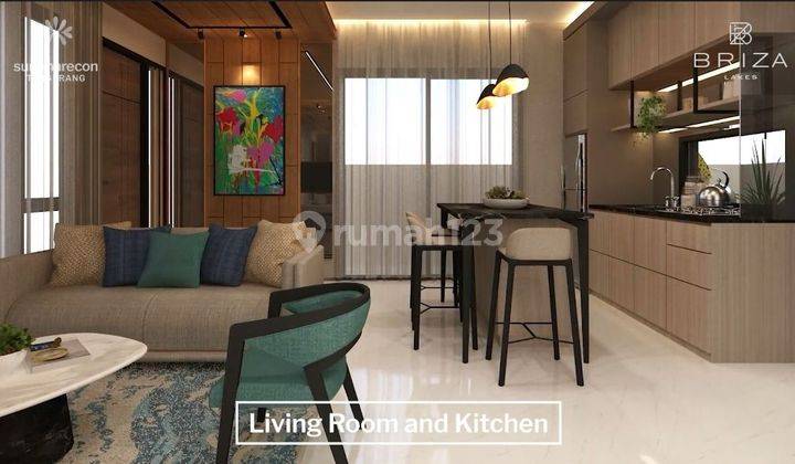 Rumah Baru Premium Attic Di Summarecon Tangerang View Danau 2