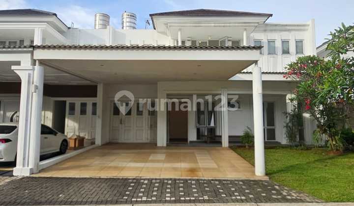 Rumah Mewah Lantai Marmer di Frangipani De Park BSD Sudah SHM