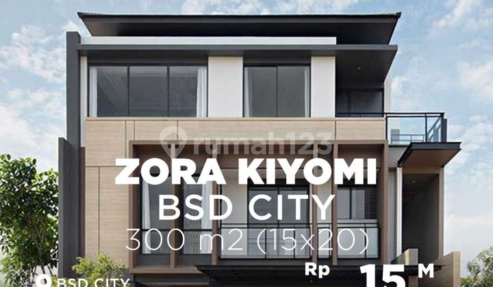 Rumah Hoek Siap Huni L15 Di Cluster Kiyomi The Zora Bsd