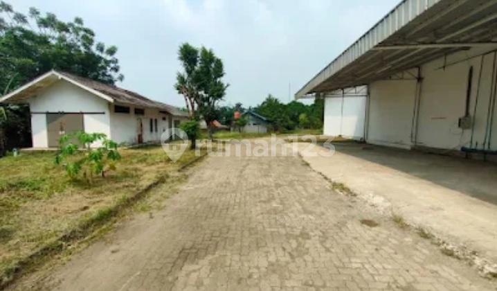 Pabrik/gudang Luas Di Suka Damai Cikupa Dekat Tol Bitung 