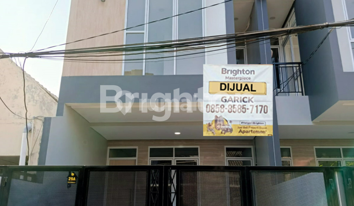 Rumah Baru 3 Lantai Siap Huni Di Duri Kepa Jakarta Barat