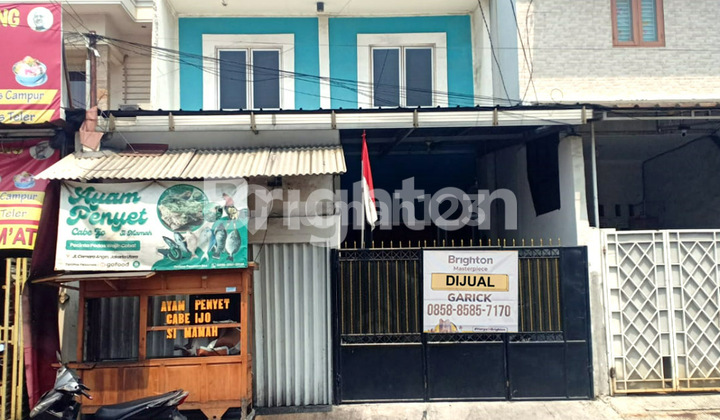 Two-Story House Walang Plumpang Commercial Location North Rawa Badak Koja North Jakarta