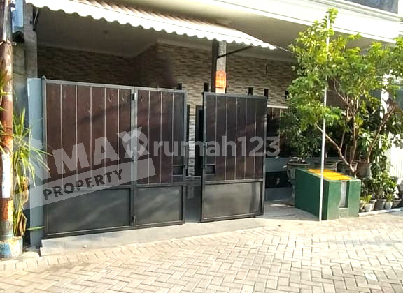 Rumah 2 Lantai Full Furnished Row Jalan Lebar Kepuh Permai Sidoarjo