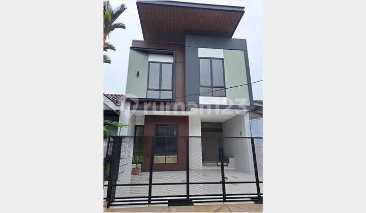 Rumah Baru 2 Lantai Row Jalan Lebar di Nusa Loka Bsd City, Tangerang Selatan